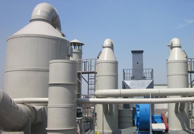 朝阳有机废气洗涤塔安装