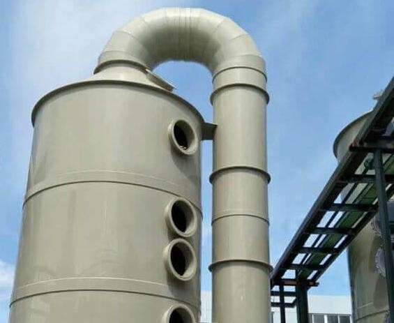 朝阳有机废气洗涤塔安装